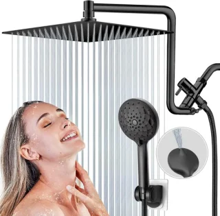 12 Inch Regendoucheset met Handdouche
