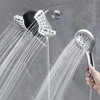 2-in-1 Douchekop en Handdouche