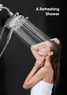 2-in-1 regendouchesysteem met handdouche