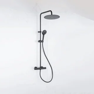 Adema Sparkle 2.0 Regendoucheset Thermostaat Zwart