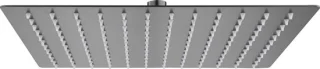 ALONI Rainshower vierkant 30x30 cm gunmetal grijs