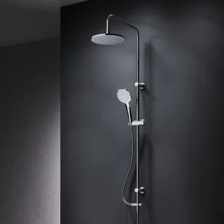 AM.PM Hit Regendouche chroom 22 cm met handdouche