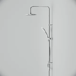 AM.PM Hit Regendouche chroom 22 cm met handdouche