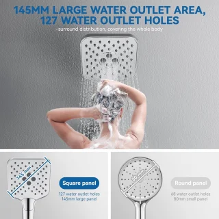 AquaPro Douchekop XXL