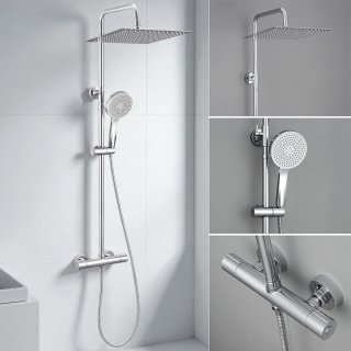 De Auralum Max Doucheset - Douchekolom in één oogopslag