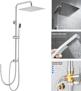 Auralum Max Douchesysteem Chroom review