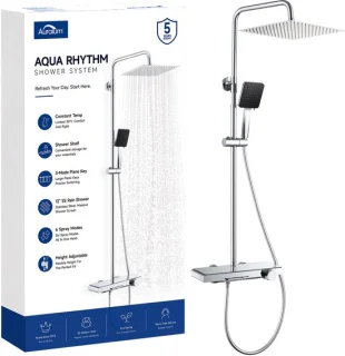 Auralum Max luxe regendouche met badkraan