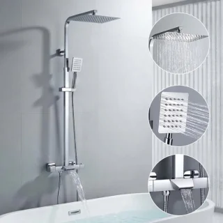 Auralum Max Luxe regendoucheset met badkraan