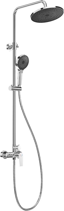 Auralum Max Regendouche Chroom Zwart Douchesysteem met Handdouche review