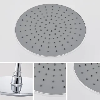Auralum Max Regendouche met Thermostaatkraan Chroom 9 inch
