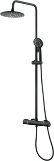 Auralum MAX Regendouche met Thermostaatkraan Zwart 9 inch