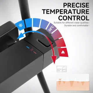 Auralum Max Regendouche Thermostaatkraan Doucheset