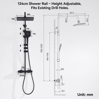 Wat vinden we goed aan de Auralum Max Regendouche Thermostaatkraan Doucheset