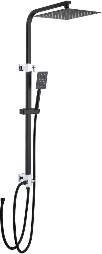 Auralum Max Regendoucheset 113 cm Zwart review