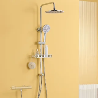 Auralum Max Regendoucheset Chroom