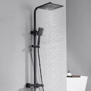 Auralum Max Regendoucheset met thermostaatkraan