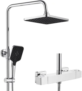 Auralum Max Regendoucheset Ø30 cm Chroom