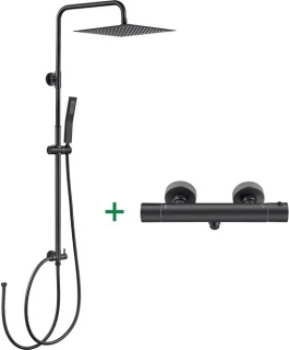 Auralum Max Regendoucheset RVS Zwart review