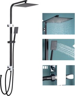 Auralum Max Regendoucheset Zwart review