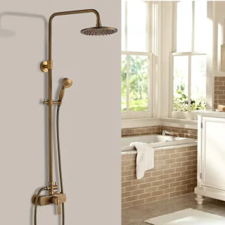 Auralum Max Retro Doucheset Antiek Koper