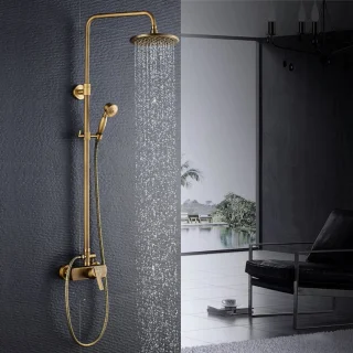 Auralum Max Retro Doucheset Antiek Koper