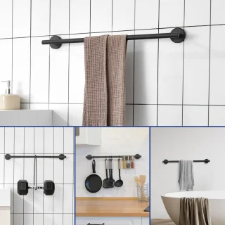 Auralum Max Thermostaat Doucheset Zwart