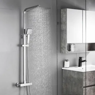 Auralum Max Thermostatische Douchekolom