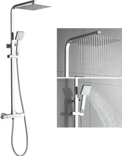 Auralum Max Thermostatische Douchekolom