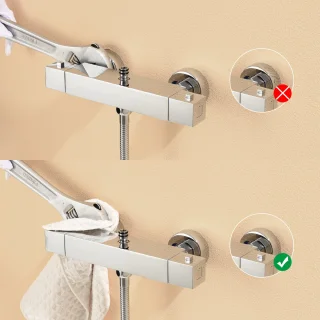 Auralum Max Thermostatische Douchekolom Regendoucheset Chroom