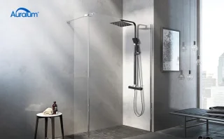 Auralum Max Thermostatische Doucheset Chromen