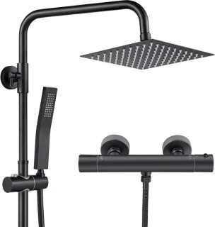 Auralum Max Thermostatische Regendoucheset