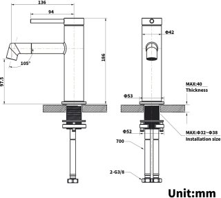 Wat vinden we goed aan de Auralum Max Vintage Regendouche Doucheset Ø20 cm Goud