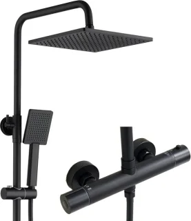 Auralum Regendouche Doucheset: comfortabele thermostaat met regendouche voor dagelijks gebruik