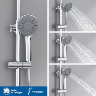 Auralum Thermostatische douchekolom