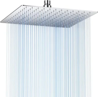 AUYI 30x30 cm Square Rain Shower Head