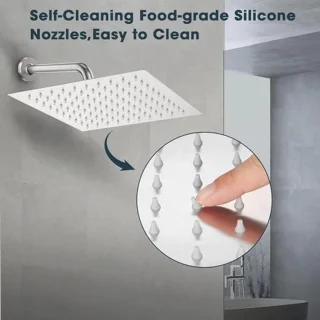 AUYI Rain Shower Head Square 30x30 cm
