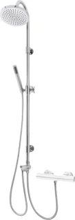 Bally Altara Douchecombinatie Omstelling Hoofddouche 20cm Chroom