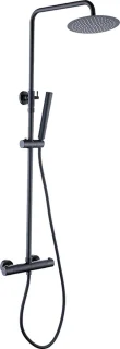 Bally Caral-Eco Twenty Doucheset Mat Zwart Thermostaat