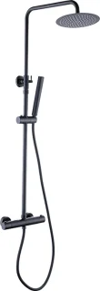 Bally Caral-Eco Twenty Doucheset Mat Zwart Thermostaat