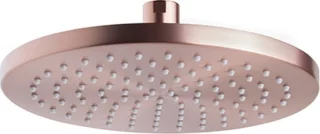 Bally Luxe Hoofddouche Rond 200mm Messing Geborsteld Koper