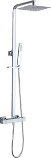 Bally Rombo Eco Twenty Douche Opbouwset Thermostaatkraan Chroom
