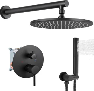 Beärsk Luxe 30cm Ronde Inbouw Regendouche Set