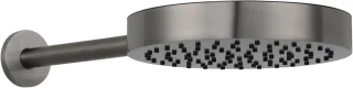 Ben Engraved Cross inbouw regendoucheset Ø25cm gunmetal pvd