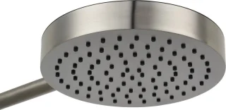 Ben Engraved Cross inbouw regendoucheset Ø25cm gunmetal PVD