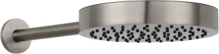 Ben Engraved Cross inbouw regendoucheset Ø25cm gunmetal PVD
