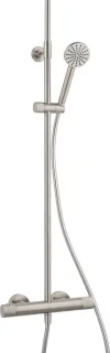 Ben Engraved Cross regendouche Ø25cm RVS-look