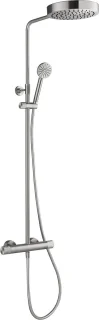 Ben Engraved Cross regendouche Ø25cm RVS-look