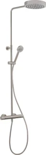 Ben Engraved Cross regendouche Ø25cm RVS-look