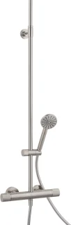Ben Engraved Cross regendouche Ø25cm RVS-look
