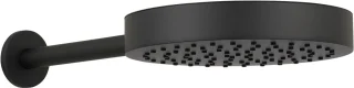 Ben Engraved Cross regendoucheset Ø25cm mat zwart